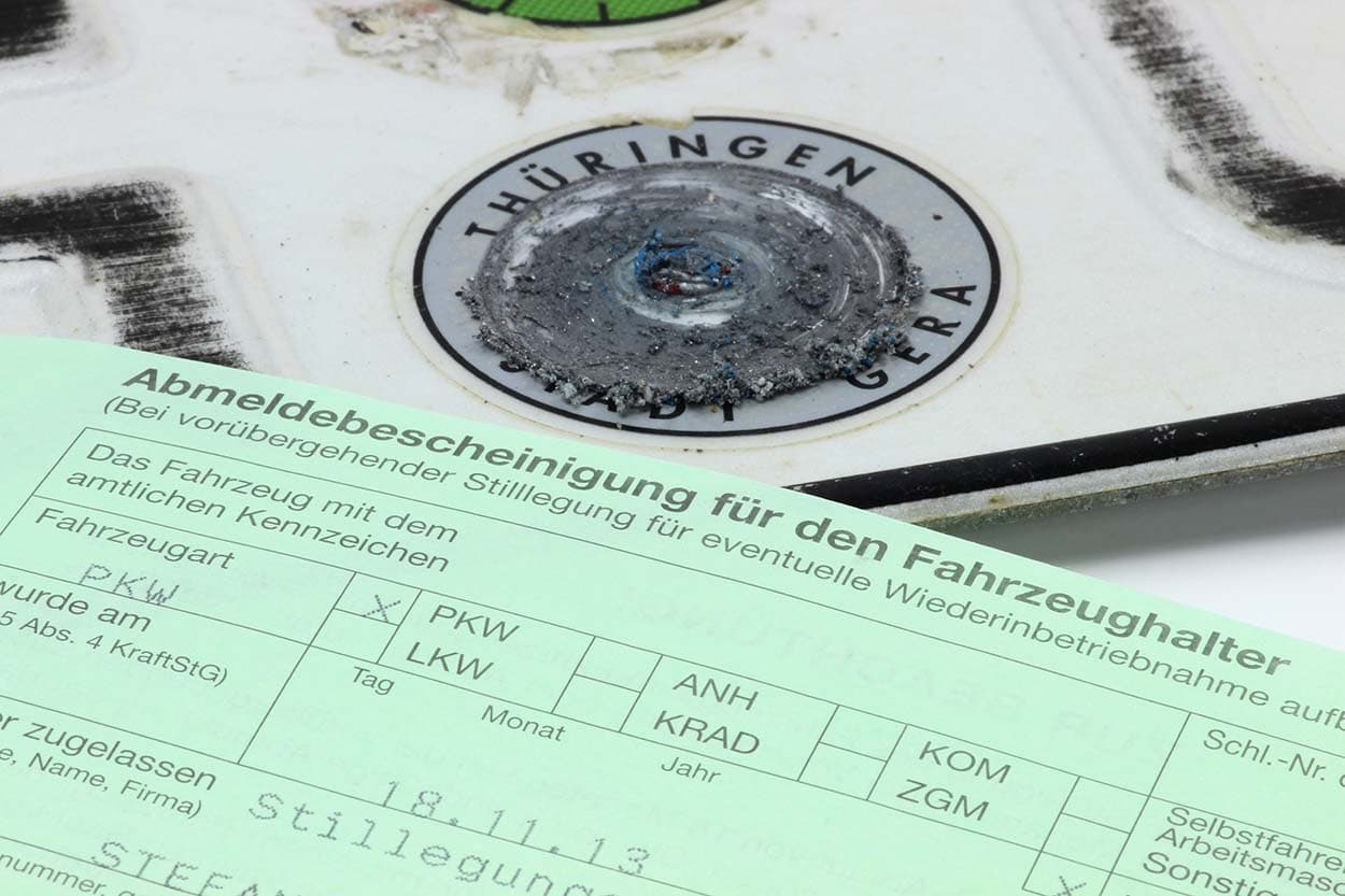Auto abmelden: Alles, was du wissen musst